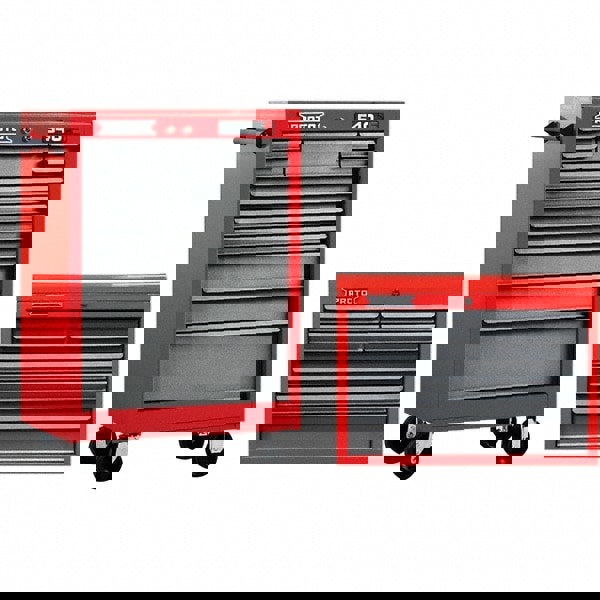 Steel Tool Roller Cabinet: 12 Drawers